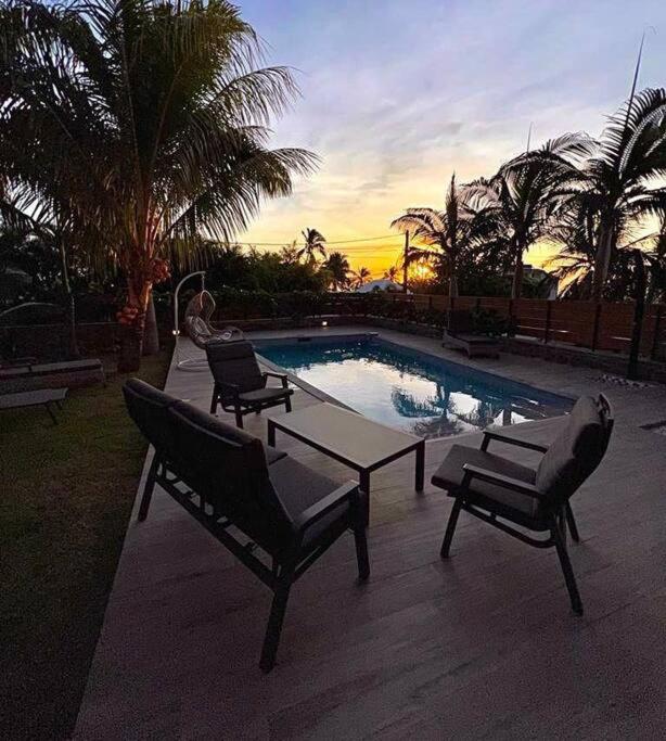 Villa Fleur De Coco - 8P. - Piscine Privee - Haut Standing سانت بيير المظهر الخارجي الصورة